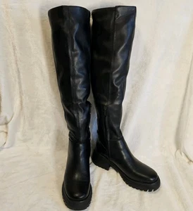 Franco Sarto schwarze Overknee Juni Stiefel Größe 7,5 M - Bild 1 von 14
