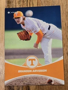 Brandon Arvidson 2025 Onit Card #B-10 Tennessee Volunteers Baseball  - Bild 1 von 1