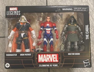 Marvel Legends 85th Cabal Taskmaster Iron Patriot Dr. Doom Hasbro Exclusive New - Picture 1 of 6