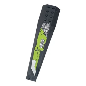 LEGO Exo-force Black Wedge Sticker 45301pb007R Spider Set 8104 - Picture 1 of 2