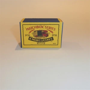 Matchbox Lesney 35  Horse Box B Style Repro Box - Picture 1 of 4