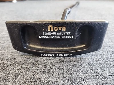 Nova Stand-Up Putter By Roger Evans 35" Long Excellent Condition - BAD GRIP - Image 1 of 4