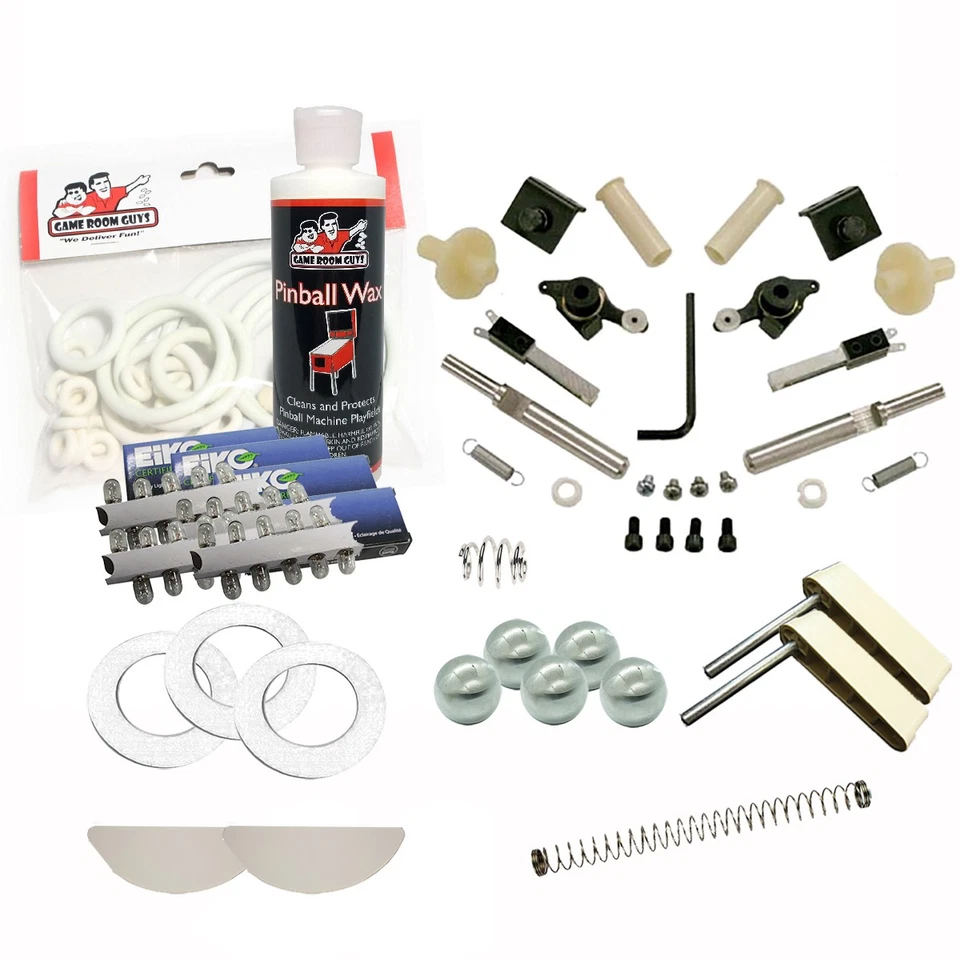 1984 Bally Kings of Steel Pinball White Premium Maintenance Kit - Image 1 of 4