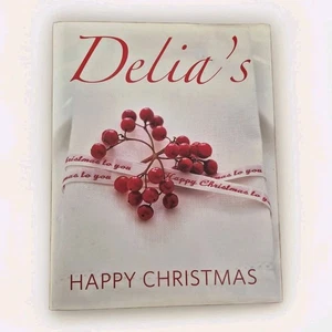 Delia's Happy Christmas Cookbook by Delia Smith Hardcover 2009 - Picture 1 of 6