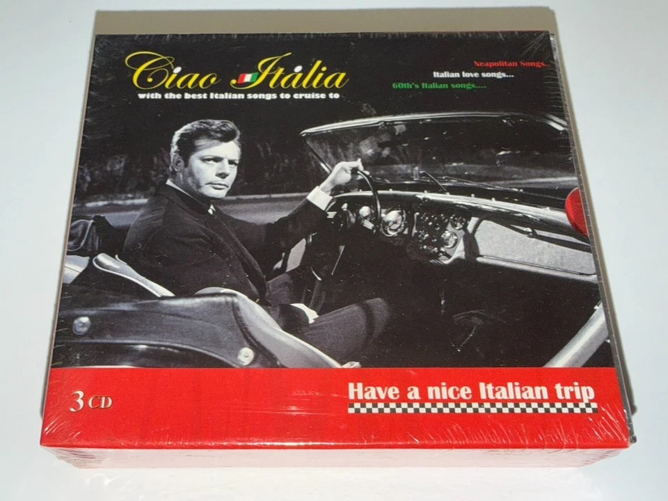 Ciao Italia CD 3-Disc Set Italian Music Compilation 46 Songs 2008 *NEW/SEALED* Foto 1 de 4