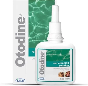 ICF Otodine | Cat & Dog Ear Cleaner Solution | Dog Ear Drops to Stop Wax Build - Picture 1 of 9