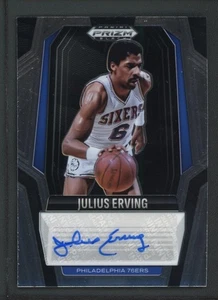 2024-25 JULIUS ERVING AUTO PANINI PRIZM BLACK AUTOGRAPHS - Picture 1 of 2