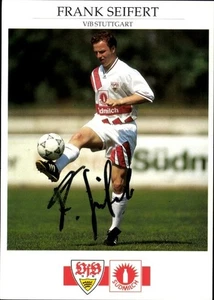 Autogrammkarte Fußballer Frank Seifert, VfB Stuttgart, Autogramm - 11410135 - Bild 1 von 2