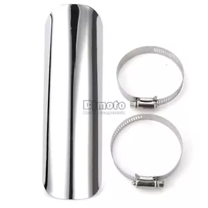1 Set Exhaust Muffler Pipe Heat Shield Cover Heel Guard Motorcycle Dirt Bike - Bild 1 von 8
