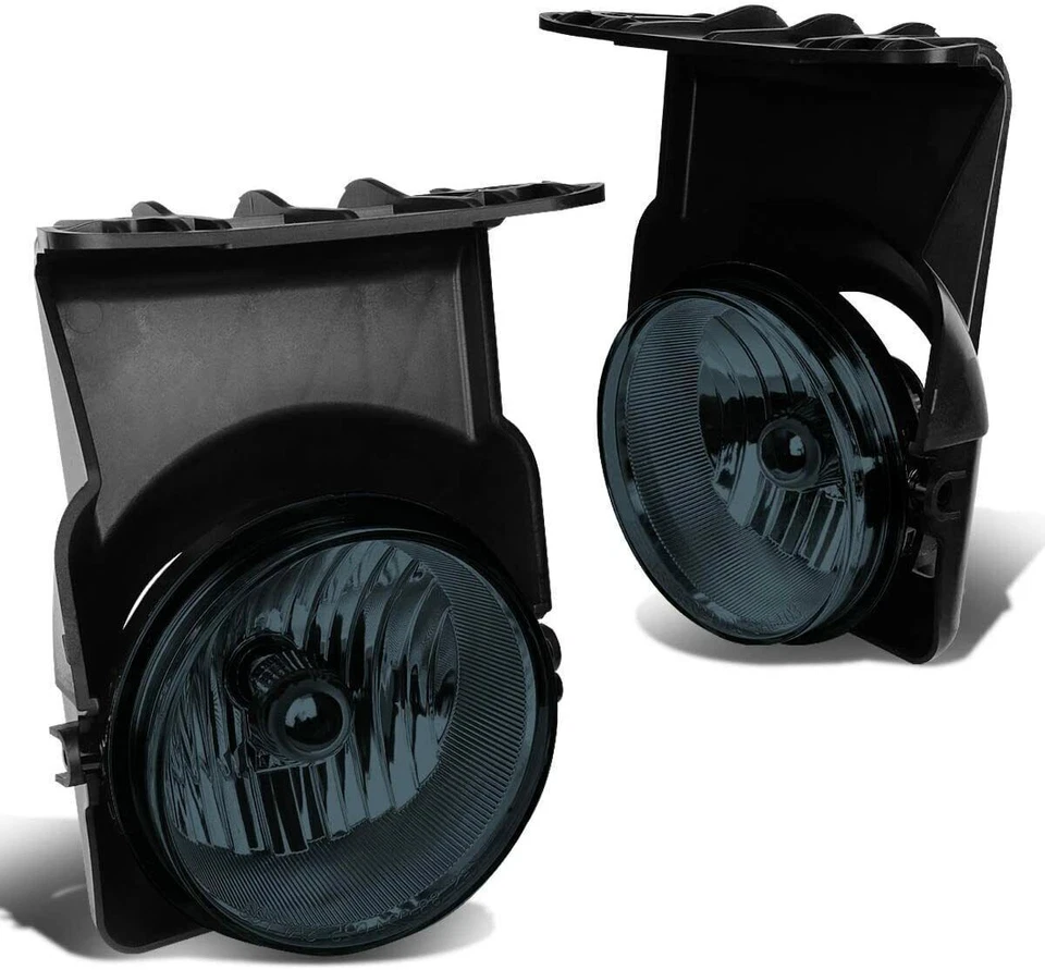 Se adapta a GMC Sierra 1500 2500 3500 HD 2003-2006 luces antiniebla de conducción de humo lámpara +/bombillas Foto 1 de 4