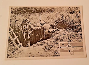 postcard german artillery morter Heer wehrmacht feldpost - Picture 1 of 2