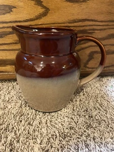 Sango "Nova Brown" 80 Ounce Pitcher 7 5/8 Inch - Picture 1 of 5