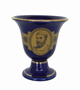 Pythagoras cup Pythagorean cup of justice blue - Picture 1 of 4