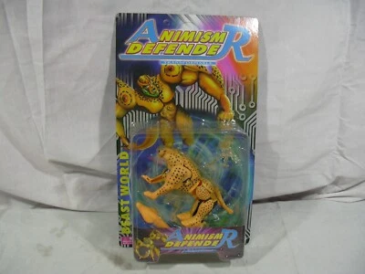 BEAST WARS '90 TRANSFORMERS ANIMISM DEFENDER H. 12 cm CHEETOR LEOPARD MOC - Immagine 1 di 4