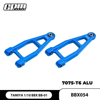 GPM Aluminum 7075 Front upper suspension arms For TAMIYA 1/10 BBX BB-01 58719 - Image 1 of 4