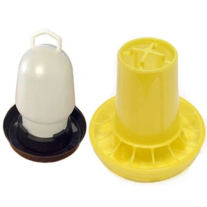 KIT SVEZZAMENTO PULCINO PULCINI ABBEVERATOIO 0,4L + MANGIATOIA 1000 GR. -T - Imagen 1 de 1