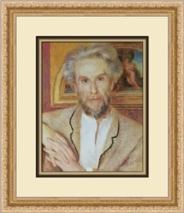 Pierre-Auguste Renoir A Portrait of Victor Chocquet Custom Framed Print - Picture 1 of 2