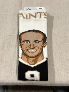 DREW BREES LG Sox Talla L New Orleans Saints - Imagen 1 de 3