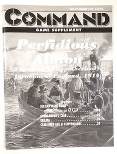 Command Magazine Game Supplement #47 Perfidious Albion (1997) Unpunched War Game - Picture 1 of 5