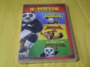 Kung Fu Panda: 3-Movie Collection (3 DVD set, 2018) DreamWorks Brand NEW - Picture 1 of 2