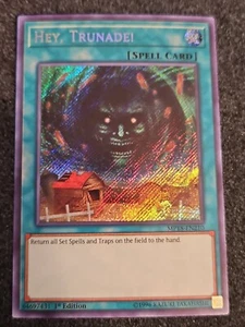 ( HEY, TRUNADE! ) - Secret Rare - MP18-EN210 - 1st NM - Yu-Gi-Oh 2018 Mega-Tins - Picture 1 of 1