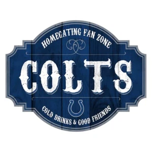 Indianapolis Colts Homegating Tavern 12in Sign - Picture 1 of 1