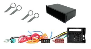 Kit de radio estéreo de coche Single Din Fascia Facia para VW Polo MK4 Facelift 2006-2009 - Imagen 1 de 3