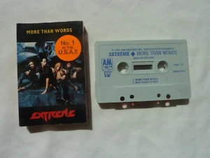 Extreme More Than Words 2 track UK cassette single cassingle - Picture 1 of 3