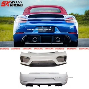 Kit de carrocería parachoques delantero trasero estilo GT4 se adapta a Porsche 718 981 Boxster Cayman mejoras estilo GT4 - Imagen 1 de 15