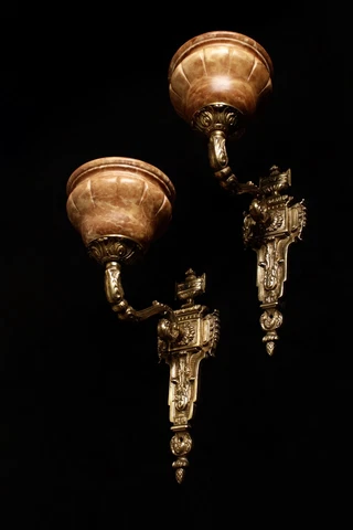 High Quality Alabaster Wall Sconces Cover