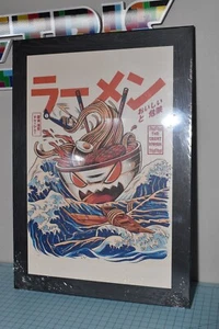 Displate The Great Ramen Off Kanaga Metal Print - Picture 1 of 12