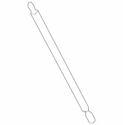 Cilindro de elevación de reserva Premier Ford Lincoln MKT 10-19 OEM NUEVO AE9Z-74406A11-A Foto 1 de 4