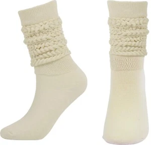 Women Slouch Socks Cute Knee High Scrunch Socks Fashion Long Slouchy Boot Soc... - Picture 1 of 6