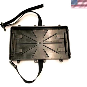 Marine Automotive RV Battery Tray Group 24 Heavy Duty Plastic with Strap - Bild 1 von 4