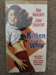 Kitten With A Whip - Rare Factory Sealed VHS 1964 Ann-Margret - Picture 1 of 3