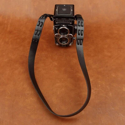 Alça de ombro de couro genuíno ajustável para câmera Rollei Rolleiflex TLR - Imagem 1 de 4