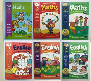 Jumpstart Your Learning 6 Workbook for Maths English kids Age 5-8 years KS1 KS2 - Imagen 1 de 9