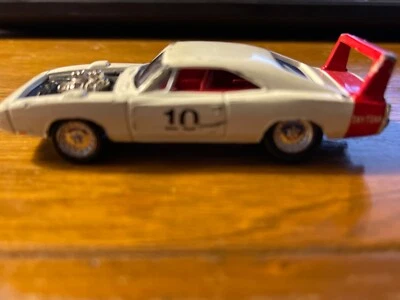 JOHNNY LIGHTNING 1/64  ~ WHITE / RED DODGE DAYTONA Playing Mantis Vintage  - Image 1 of 4