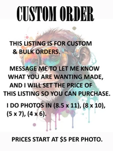 Pedido personalizado #002 | este anuncio es para comprar PEDIDOS PERSONALIZADOS - Imagen 1 de 1