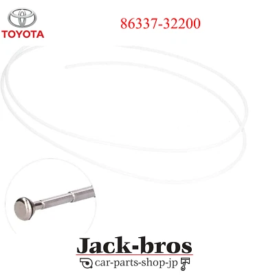 TOYOTA Genuine OEM MR2 SW20 1990-1994 Antenna Mast Pole Rod 86337-32200 - Imagem 1 de 3