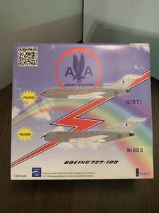 1/200 Inflight 200 Limited Edition American Airlines Boeing 727-100 Polished! - Picture 1 of 14