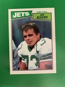 1987 Topps Joe Klecko New York Jets #136 - Picture 1 of 2