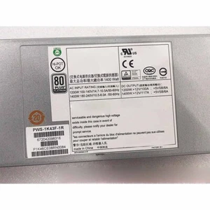 For PWS-1K43F-1R 1400w 80 Plus Platinum Server Power Supply PWS1K43F1R - Picture 1 of 2