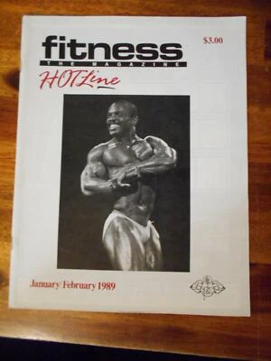 NPC FITNESS THE MAGAZINE HOTLINE bodybuilding muscle mag KAHLIL EL AMIN 2-89 - Image 1 of 4