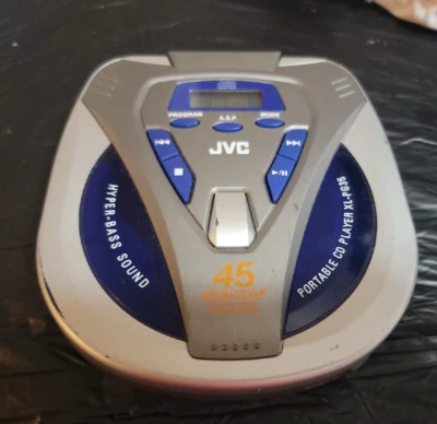 JVC Portable CD Player XL-PG31 Hyper Bass AntiShock TESTED - Image 1 of 4