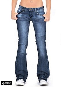 Pantaloni vita bassa donna a Denim da donna | Acquisti Online su eBay