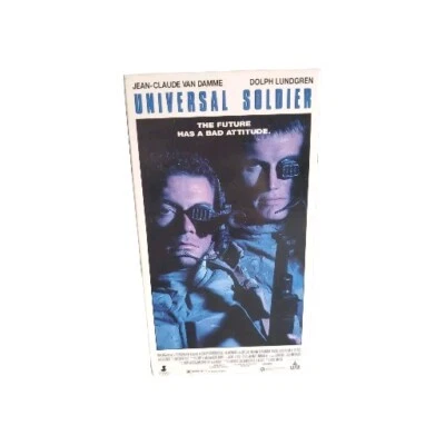 Universal Soldier VHS 1992 Jean-Claude Van Damme Dolph Lundgren - Image 1 of 3