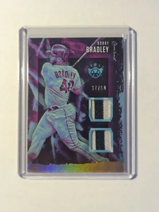 2020 Diamond Kings Doppeltrikot Relikt Bobby Bradley CLE #37/50 2 Farben Patches - Bild 1 von 10