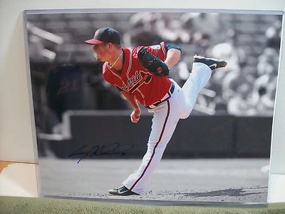 CRAIG KIMBREL ATLANTA BRAVES SIGNED 11X14 PHOTO W/COA AND PROOF  - Image 1 of 4