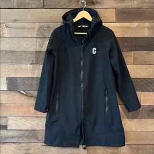 Grand Rapids Christian Eagles Damen Softshelljacke lang strukturiert mit Kapuze - Bild 1 von 7